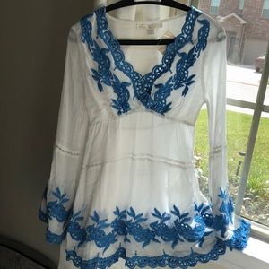 BOSTON PROPER beach dress